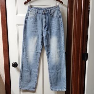 Women's Light Blue Flare Jeans